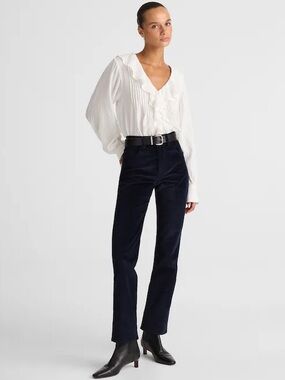 Madewell The Longline Straight Pant in Corduroy
